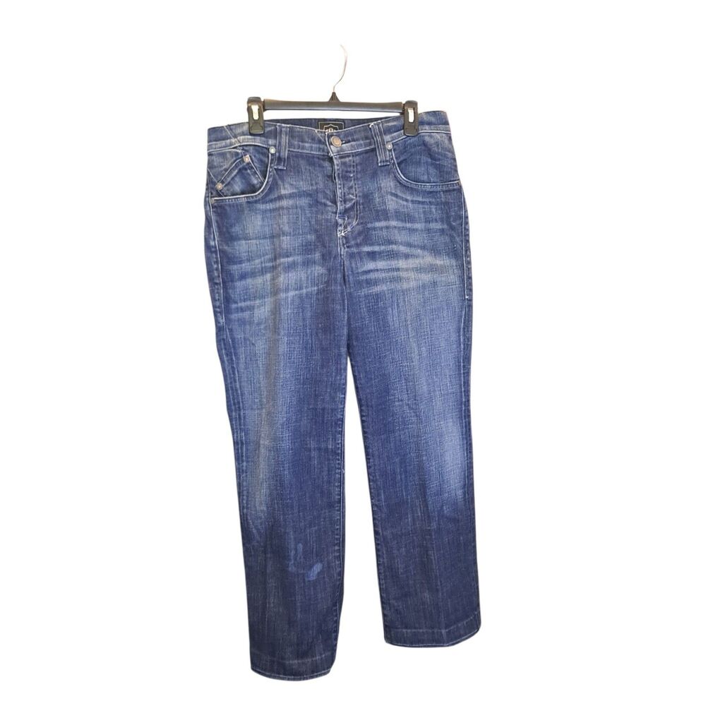 Rock & Republic Neil Jeans Mens 36 X 28.5 BLEACH STAIN Buttonfly